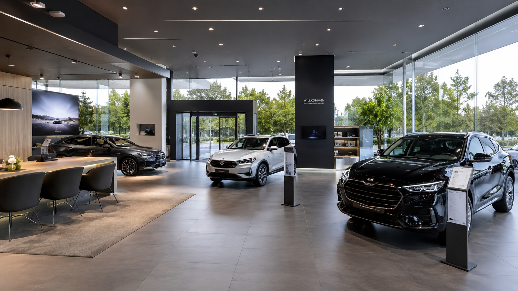Ausstellungskonzept Autohaus