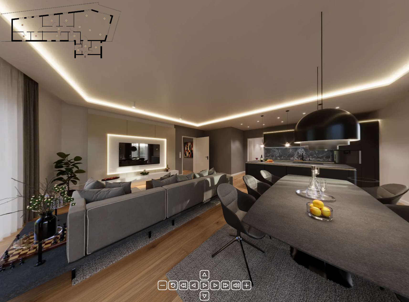 Wohnung Penthouse